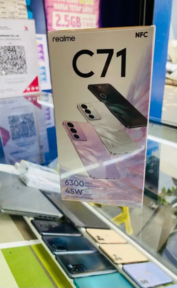 Realme c71 (6/128) gress / New segel box