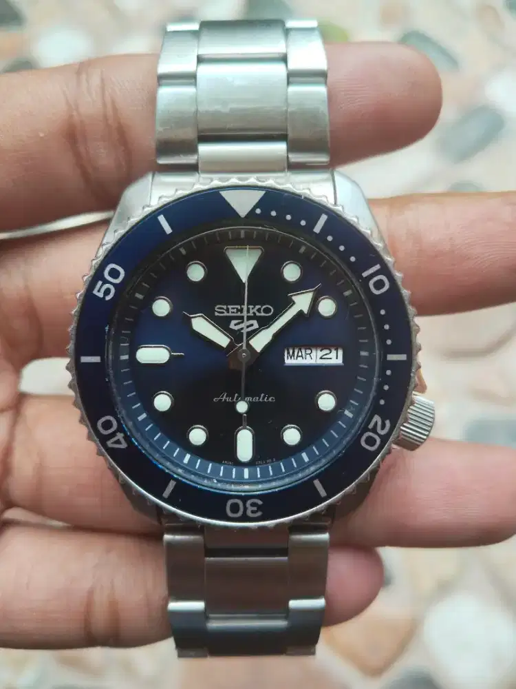 Seiko 5 Sports SRPD51K1 Automatic Blue Dial