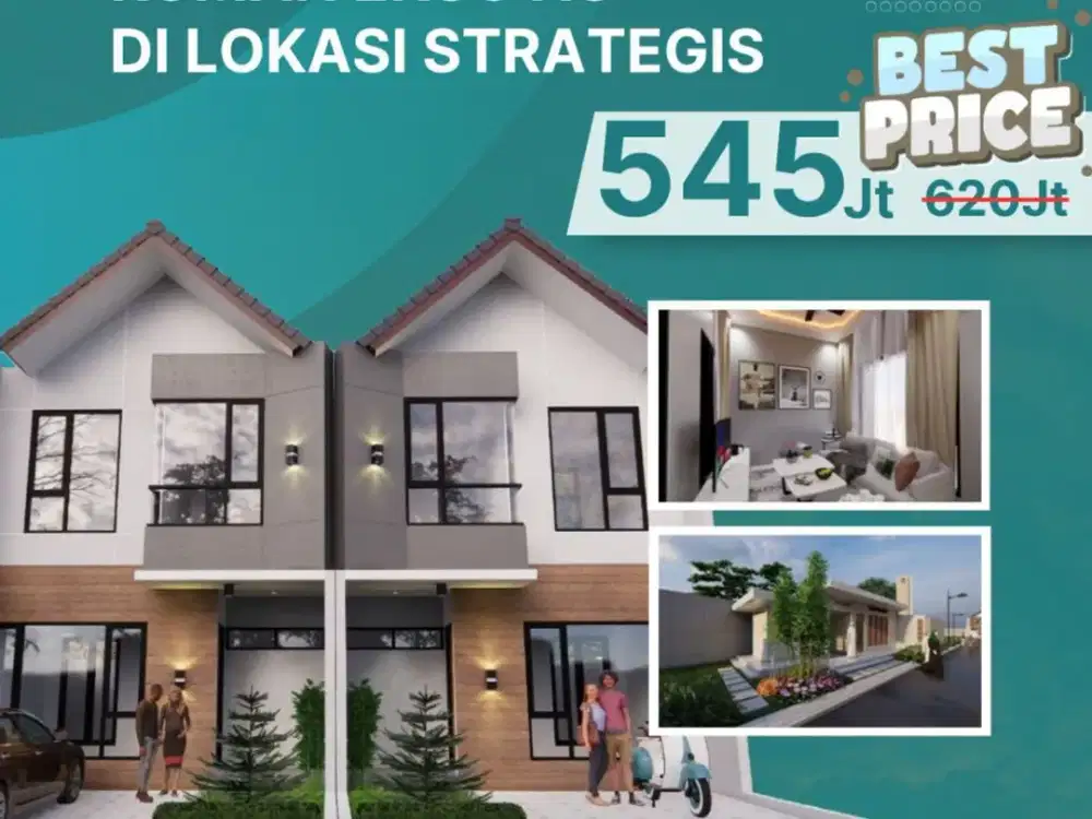 Rumah Estetik, Lokasi Strategis, Harga Bersahabat