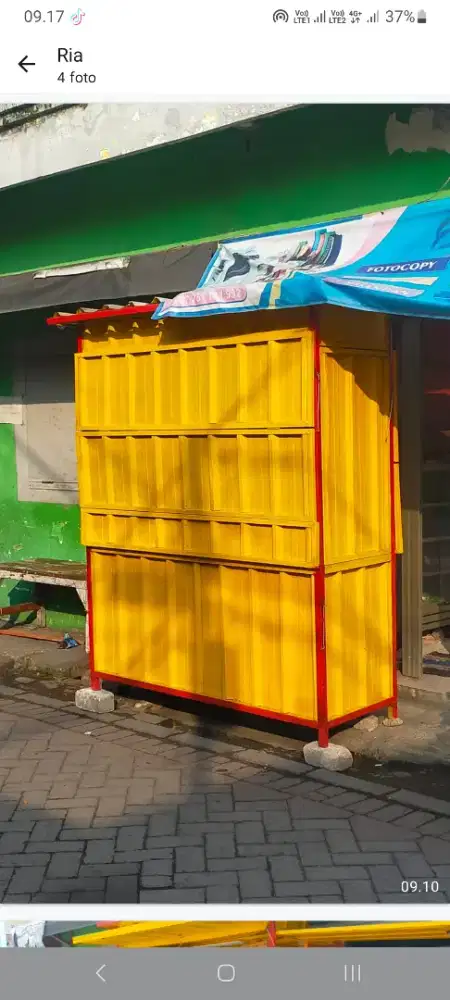 container both warung usaha