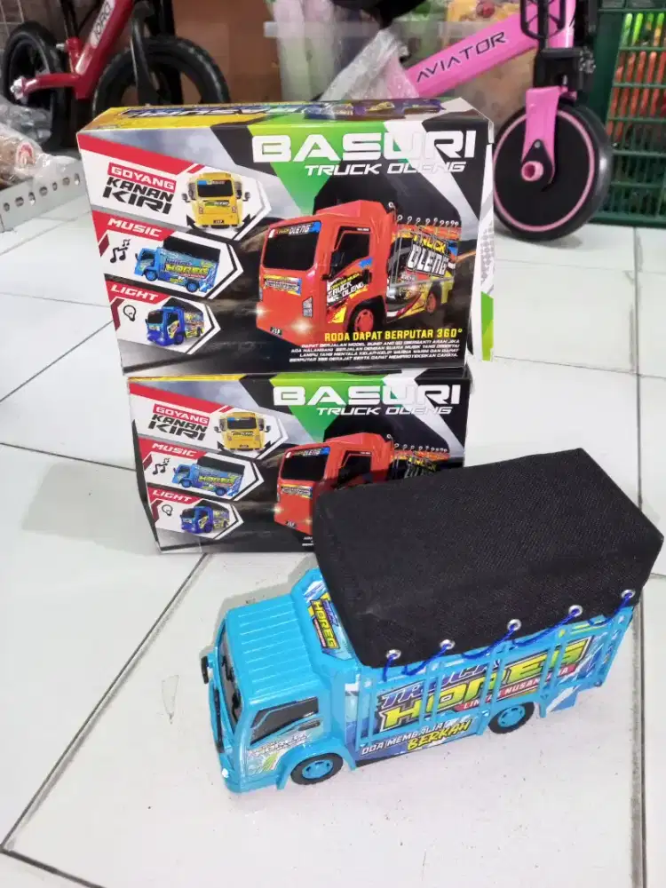 Mainan Anak Truk Oleng Baterai