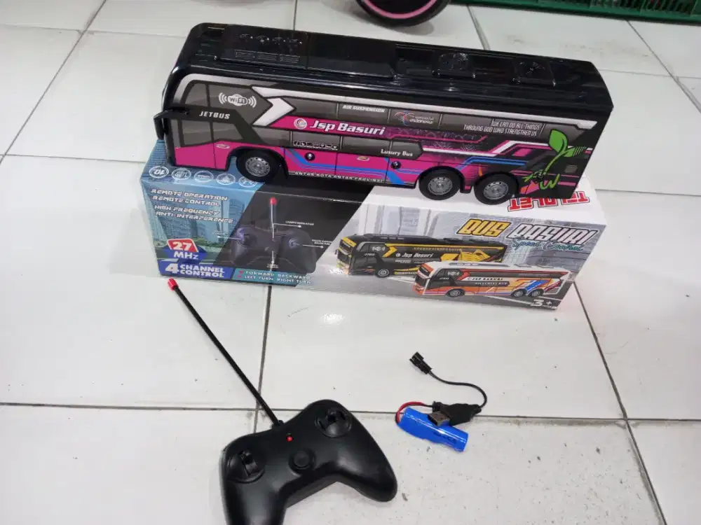 Mainan Anak Rc Bis Cas