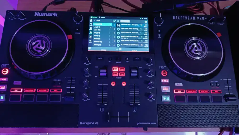 Di jual set Dj Numark MixStream Pro +