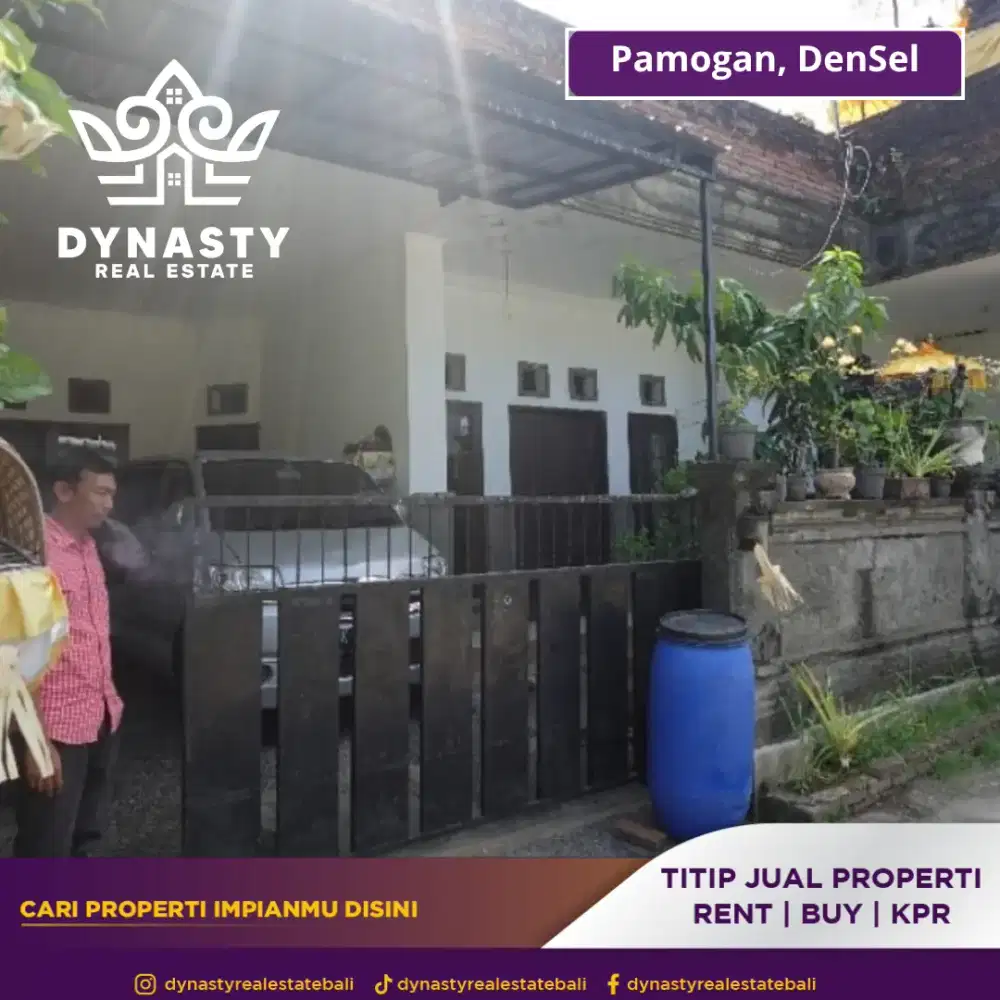Rumah minimalis lokasi strategis dinpusat kota denpasar