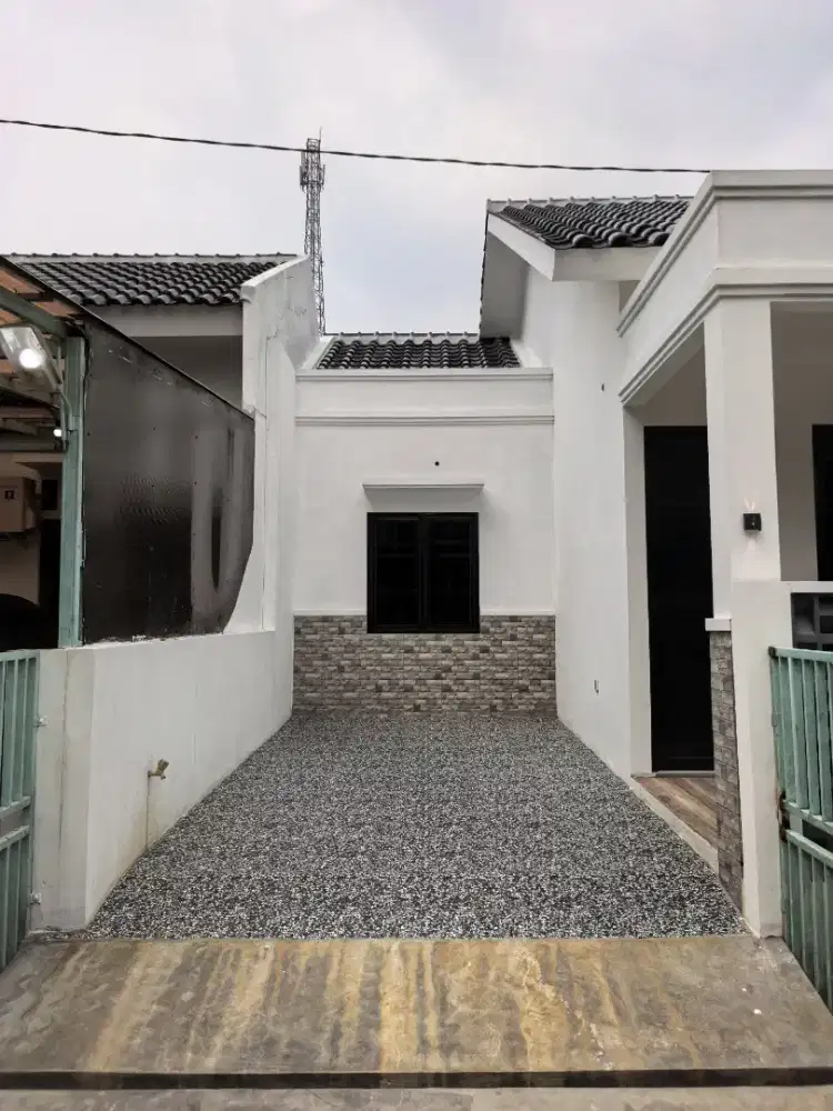 Disewakan rumah  Baru minimalis dengan 3 Kamar tidur
