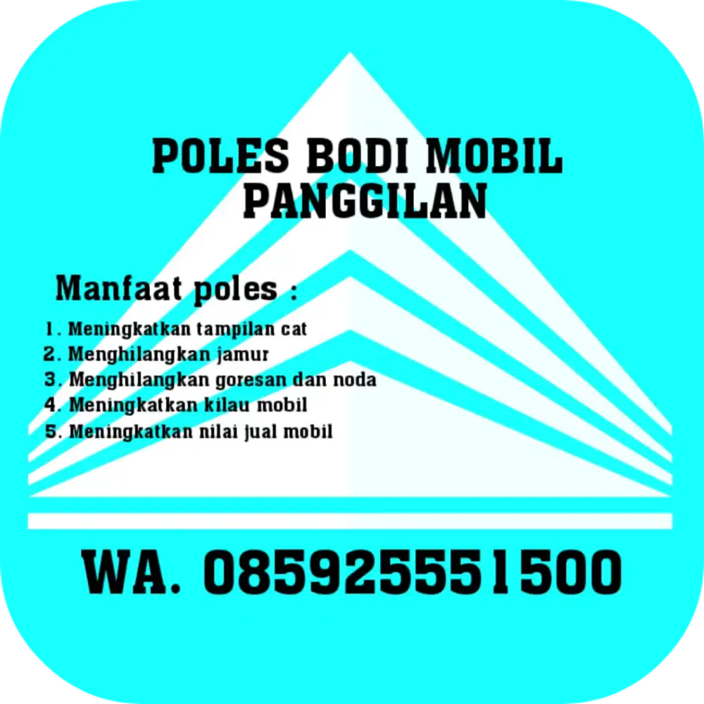 Jasa poles bodi mobil panggilan