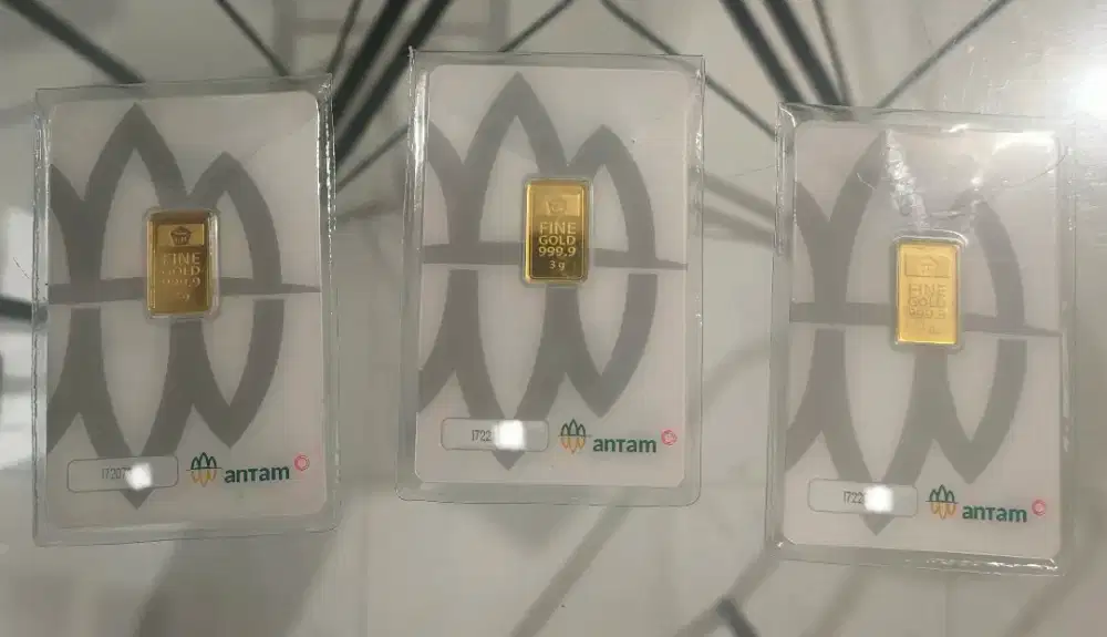 Logam Mulia Antam 3 gram