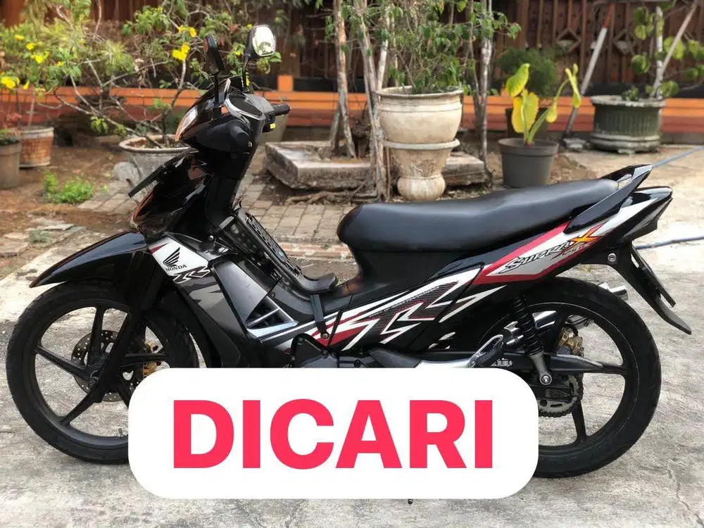 Di Cari Supra X 125 Double Disk DD Tahun 2010 Ke Atas Supra X 2012