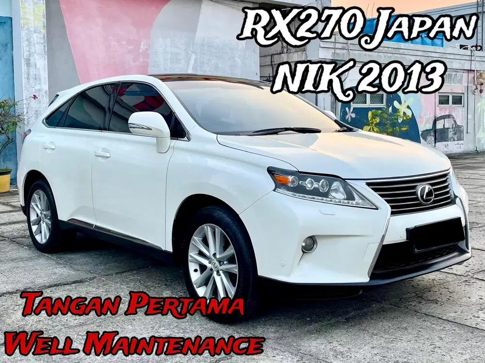 CBU Jepang / Lexus RX270 RX 270 Japan 2013