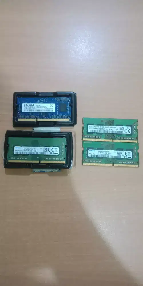 Memori ddr 4 ...4 dan 8 gb