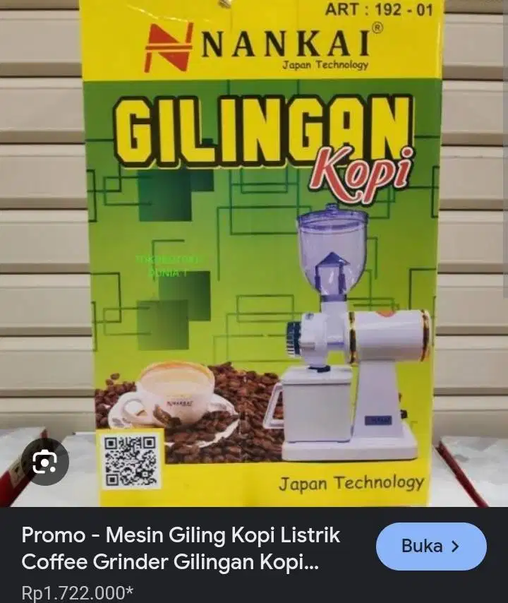 Grinder kopi elektrik Nankai