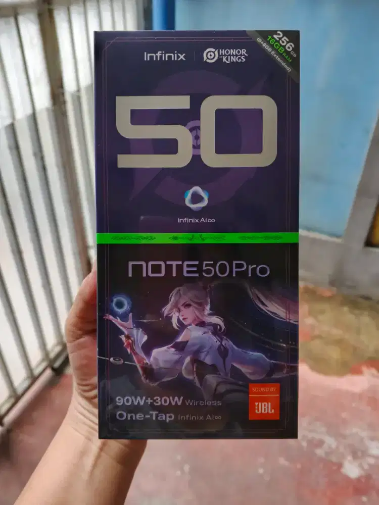 2.9 Nego New Infinix Note 50 Pro segel garansi no repack