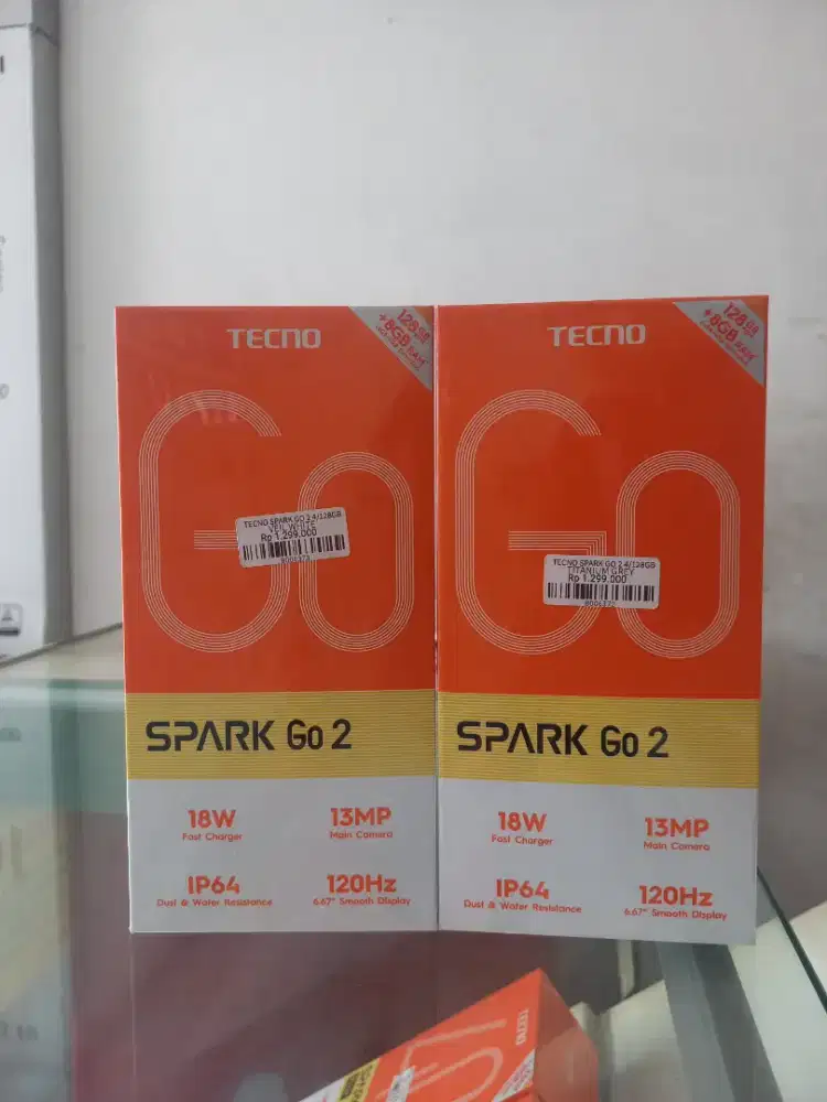 Tecno Spark Go 2 8gb / 128gb Bergaransi Resmi