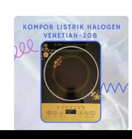 Kompor listrik Halogen Venetian-208