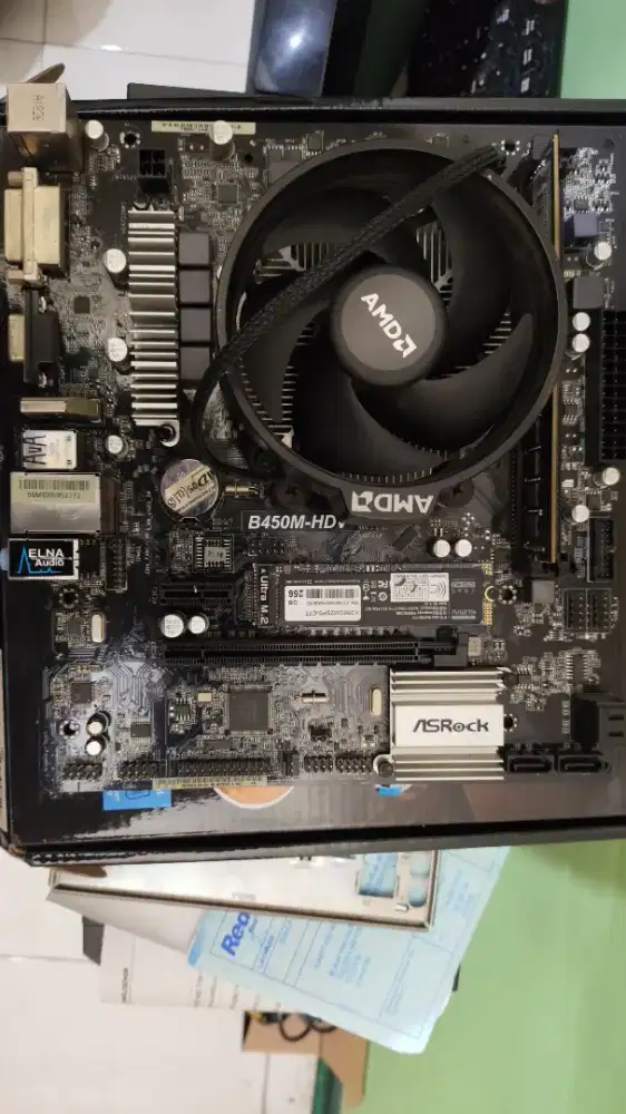 Murah aja, Set Mobo, Proc, Ram, & SSD,