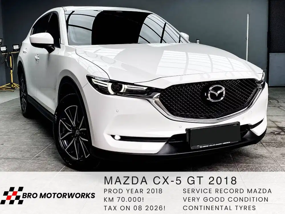 (TDP 29jt) MAZDA CX-5 GT 2018, MAZDA CX5 GT 2018, CX5 ELITE 2019, RECO