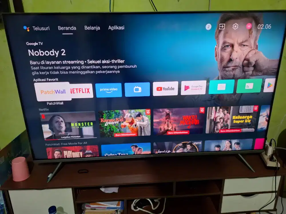Jual tv merek xiamo andorit 55 in fullset