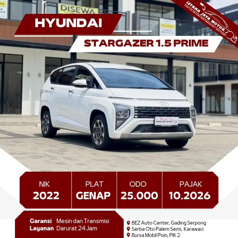 HYUNDAI STARGAZER 1.5 PRIME 2022