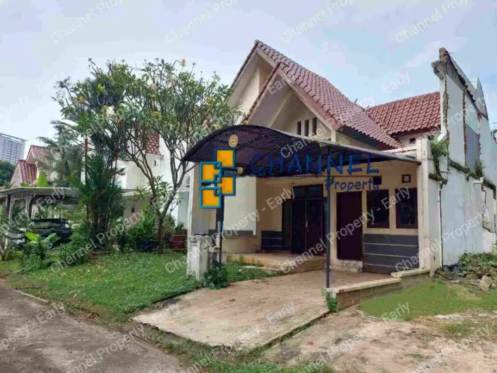 Jual Rumah Hitung Tanah Sutera Kirana Alam Sutera Serpong Utara Tangsel, Dw
