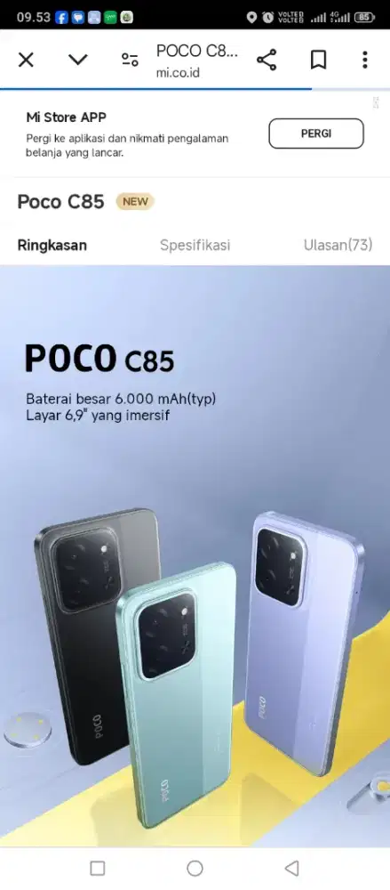 DI JUAL SMARTPHONE BARU.. MURMER