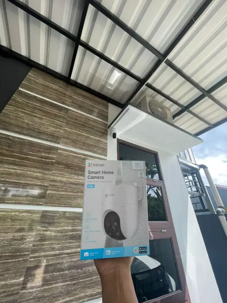 SMART CCTV EZVIZ BISA BERPUTAR KOMUNIKASI DIA ARAH