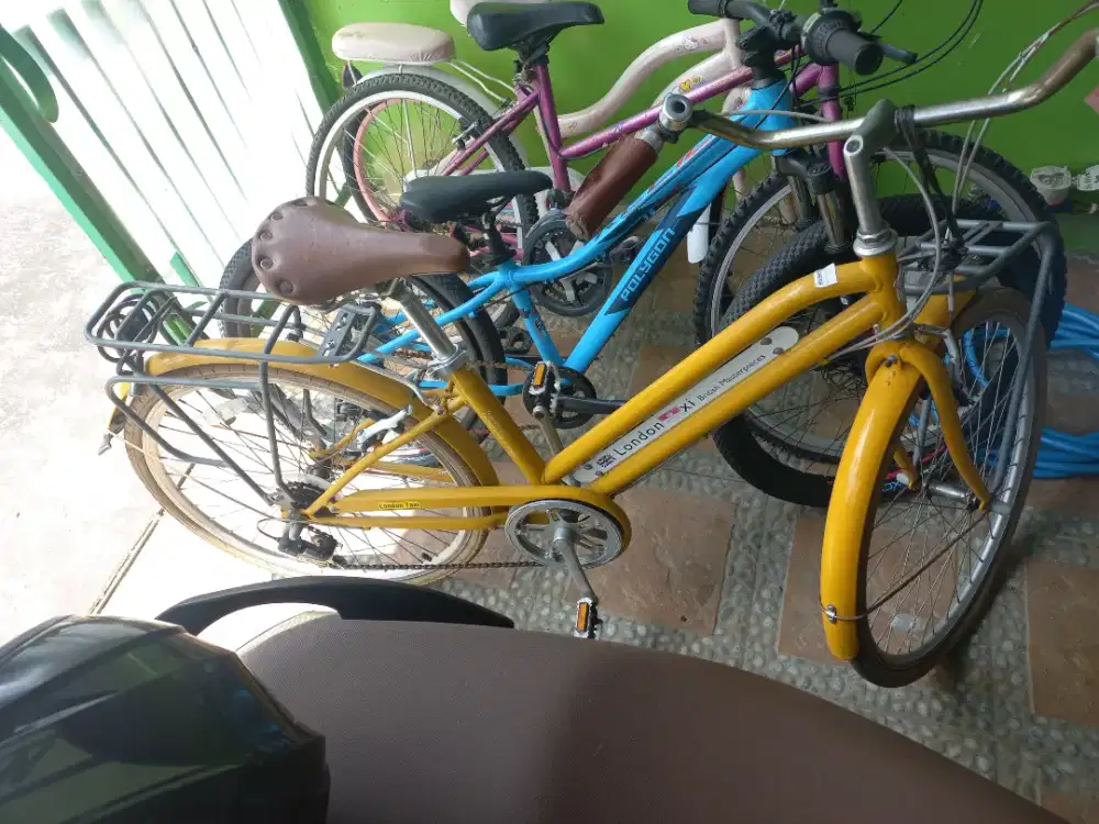 Dijual Sepeda London kuning