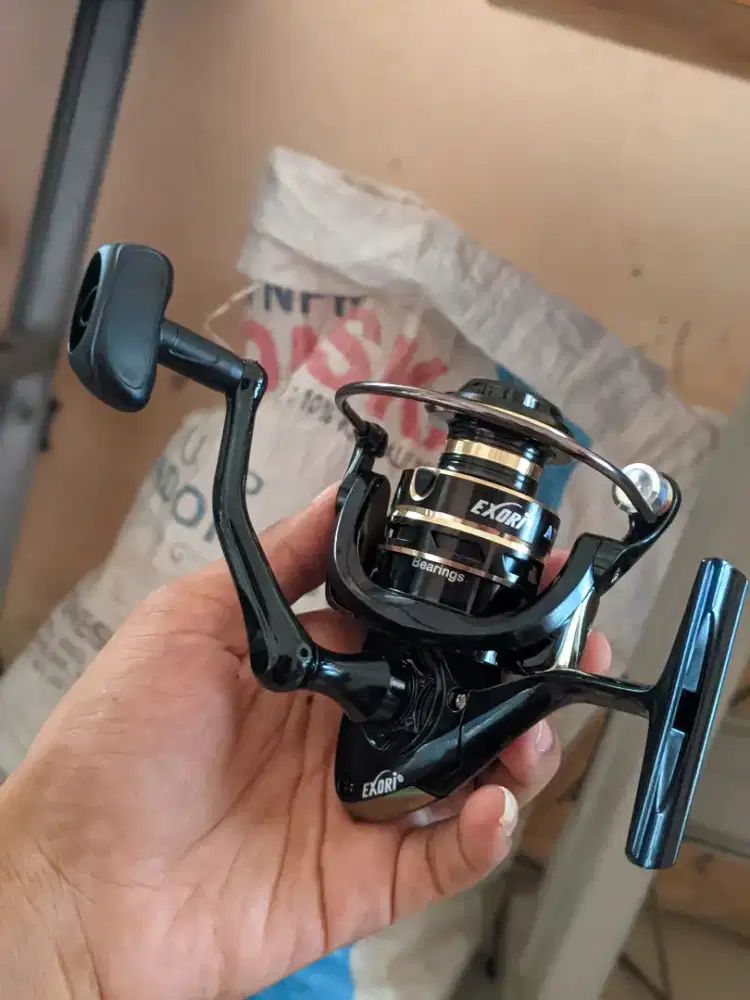 Katrol Pancing Reel Exori 1000 Besi Smooth Suara Mantap