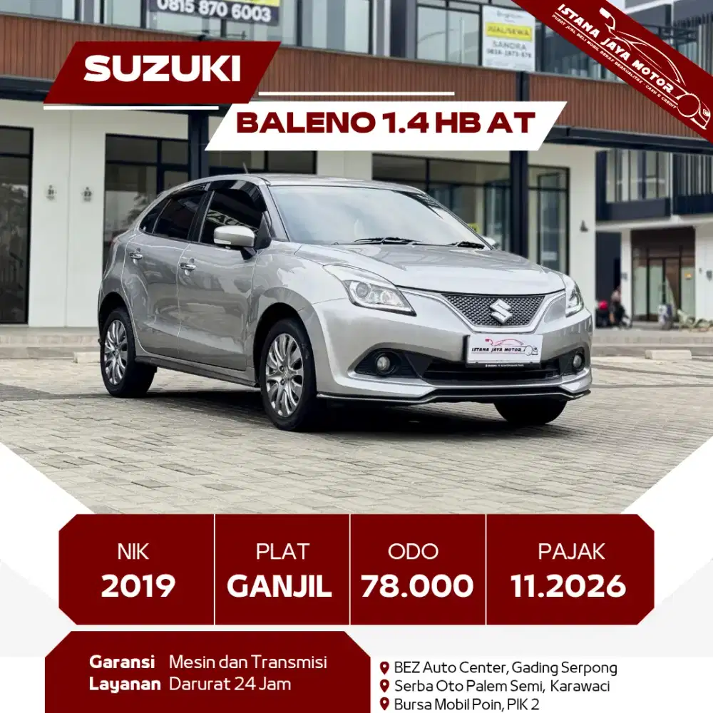 SUZUKI BALENO 1.4 HB AT. 2019