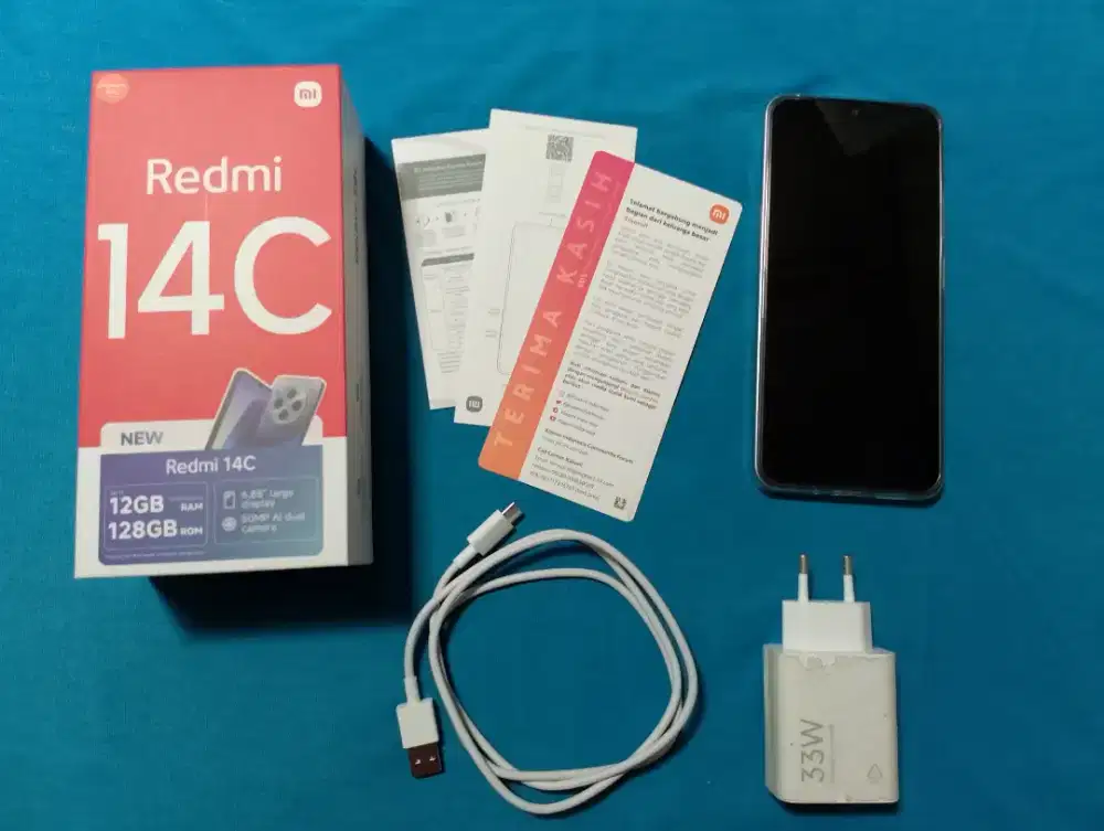 Redmi 14C fullset mulus masih garansi
