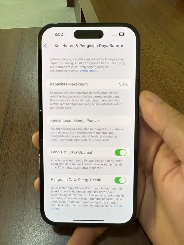 Iphone 14 pro 128Gb warna black