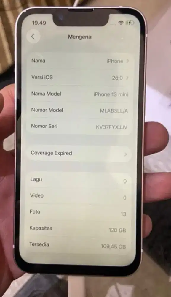 Jual Iphone 13 mini