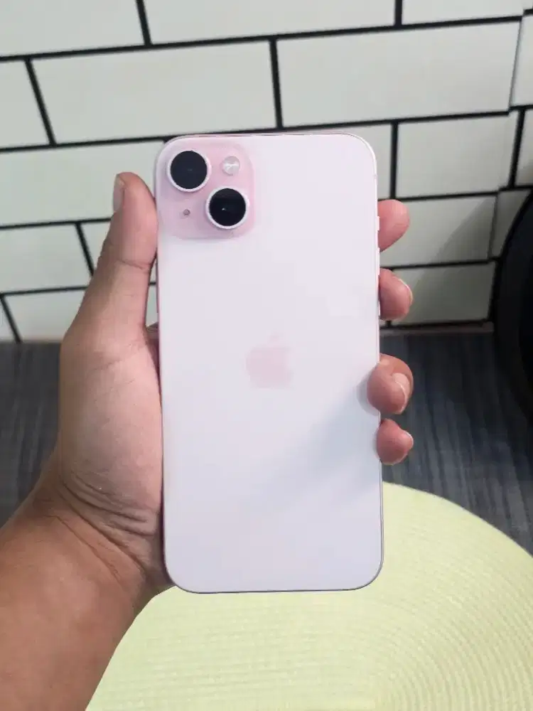 iPhone 15 Plus 256GB iBox Pink Fullset Mulus