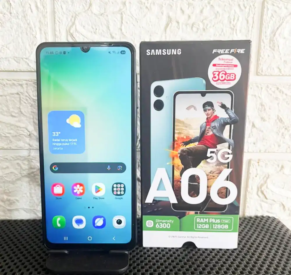 Samsung A06 5g 6/128 MULUS Garansi