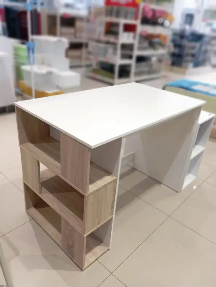 Ready stok baru! Meja kerja minimalis ukuran 100cm