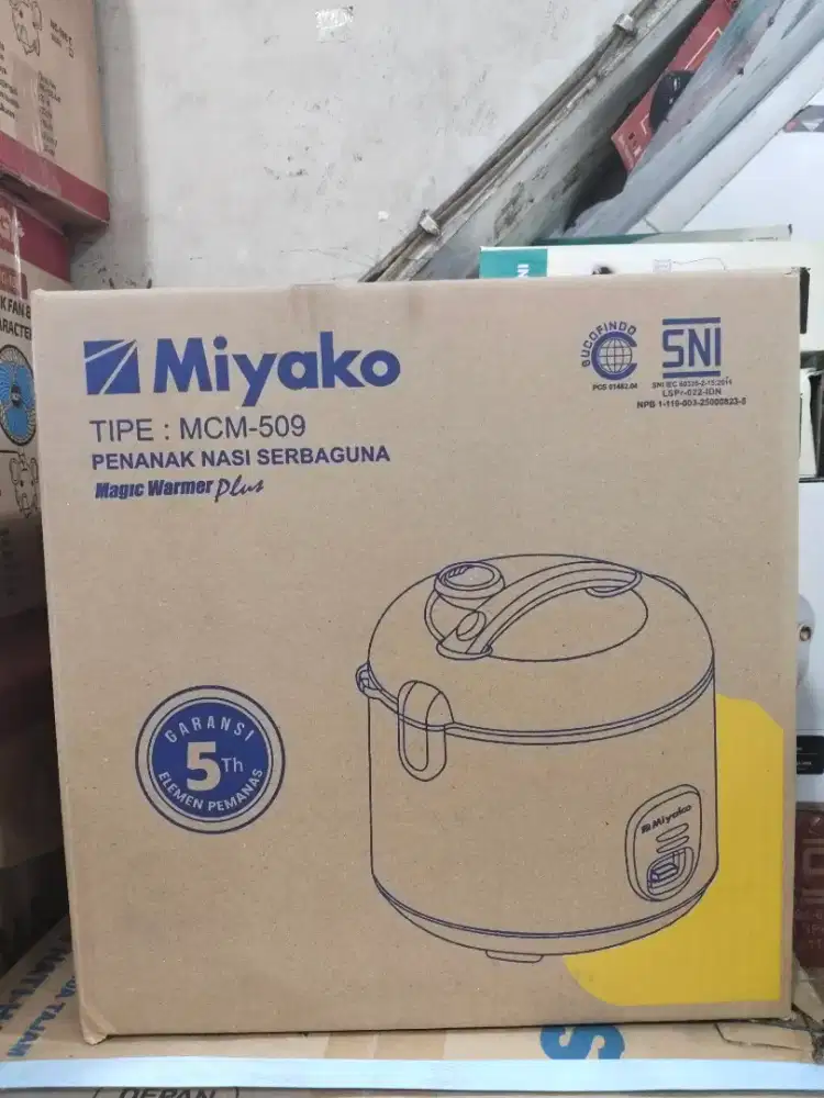 Magic Com Miyako MCM-509 1,8 L – Rice Cooker 3 in 1