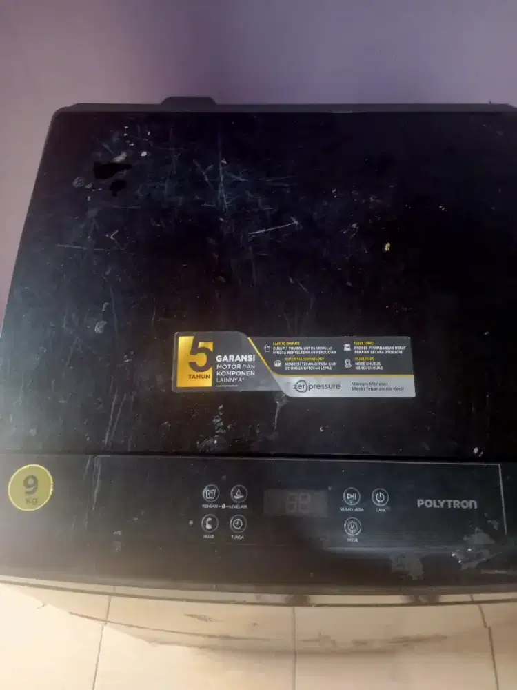 mesin cuci polytron 1 tabung