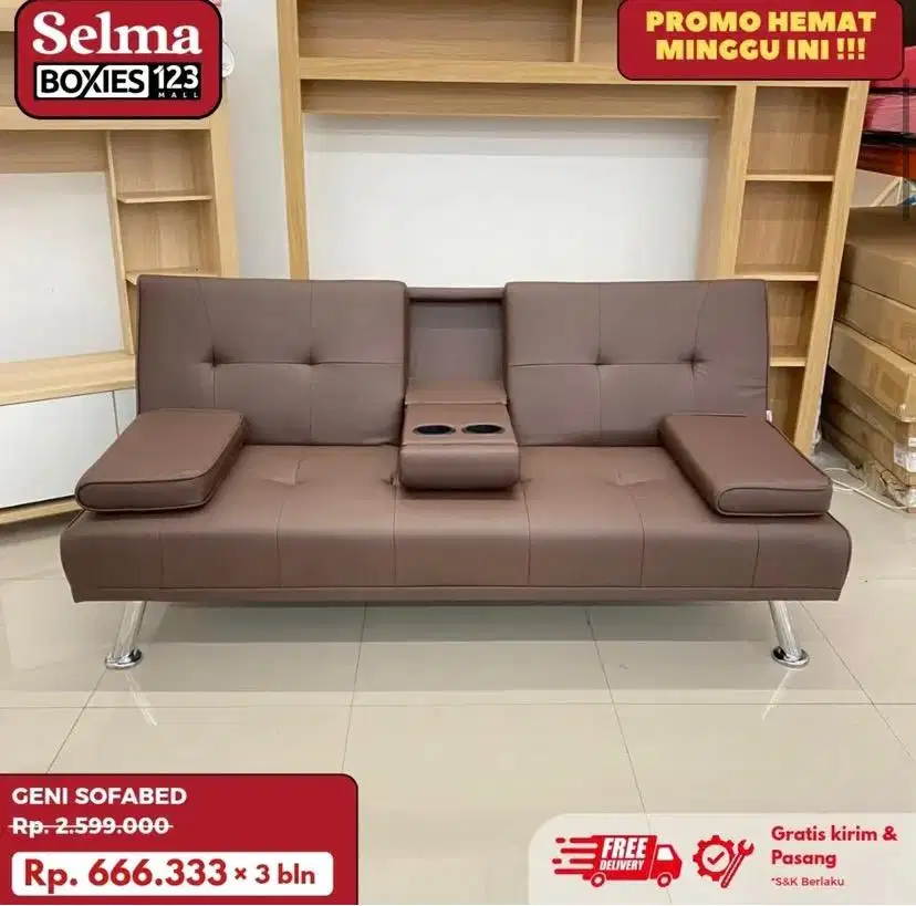 Geni sofabed kulit