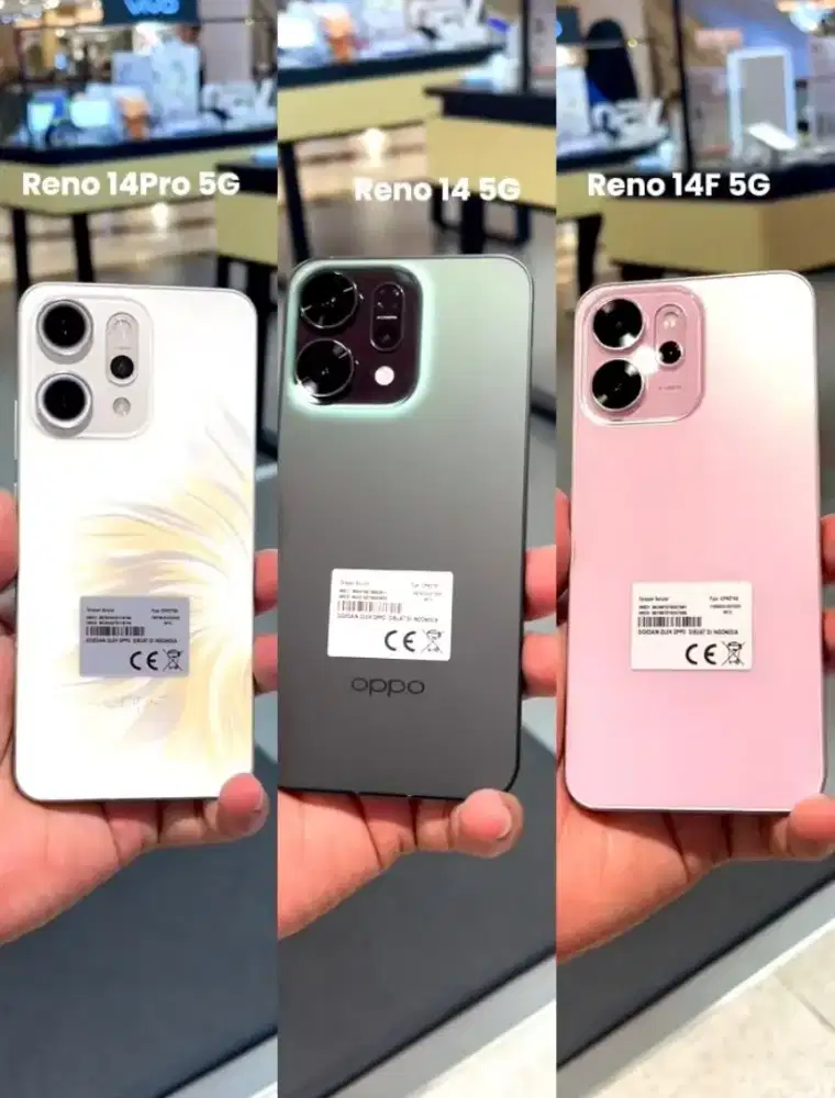 PROMO OPPO RENO 14F 5G NEW SEGEL GARANSI RESMI SIAP ANTAR FREE ONGKIR