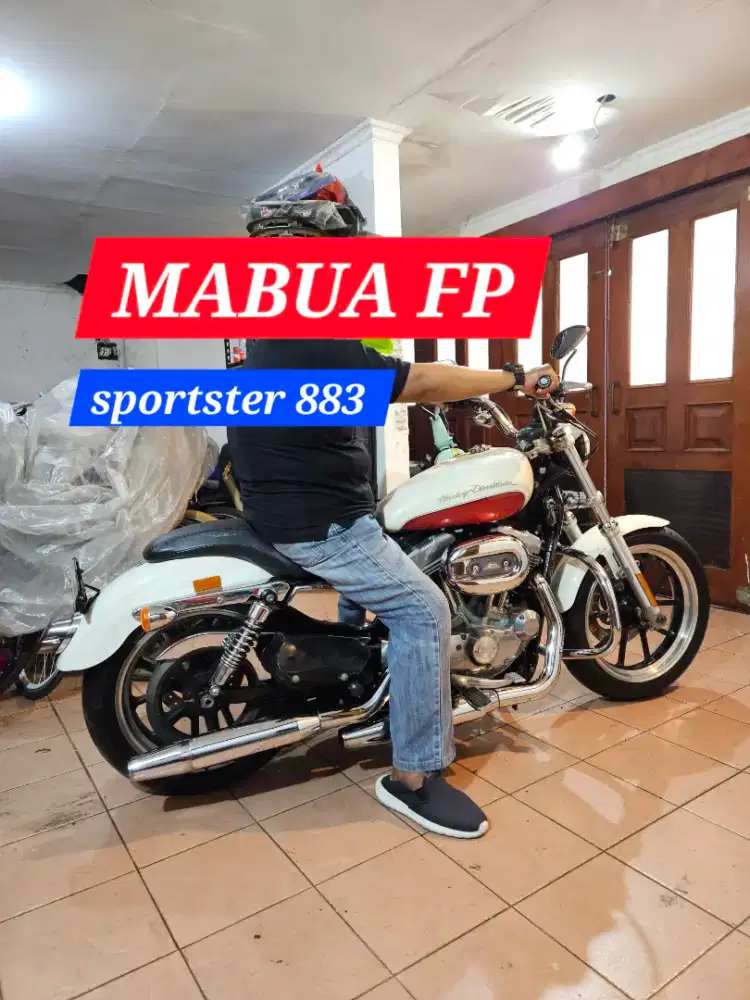 MABUA full paper Sportster 883 superlow Harley Davidson 1200 iron 48