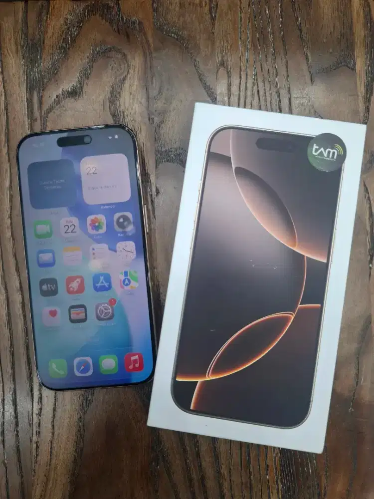 2nd IPHONE 16 PRO 128GB GARANSI RESMI IBOX
