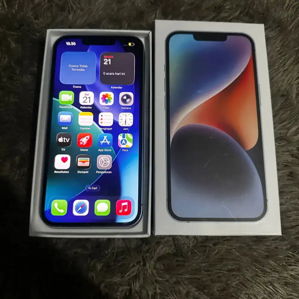 Iphone 14 plus 128Gb inter

Fullset

Hb :100%