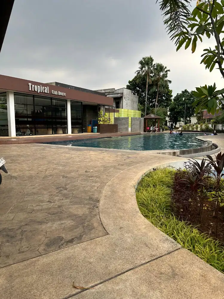 Rumah Bagus 2 lantai siap huni di cluster tropical garden Galaxy