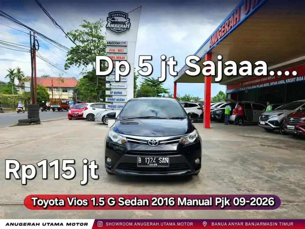 Dp5jt Vios 1.5 G facelift 2016 Manual Pjk09-2026