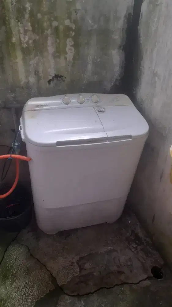 Mesin cuci sharp 8kg dinamo rusak