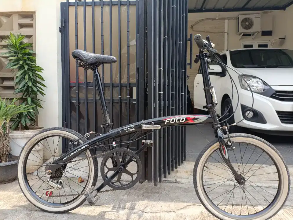 Sepeda Lipat Folding Bike Fold X bukan Dahon atau Polygon