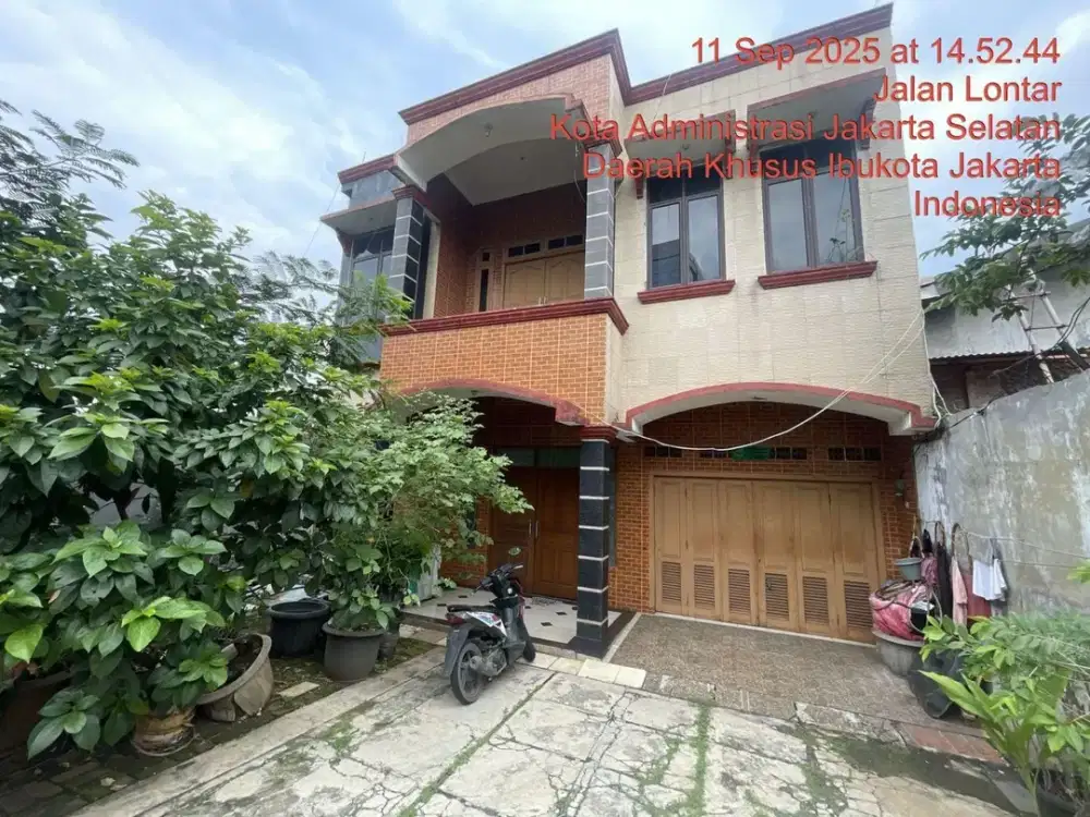 DIJUAL MURAH RUMAH VIA LELANG, LENTENG AGUNG, DEPOK, JAKARTA TIMUR