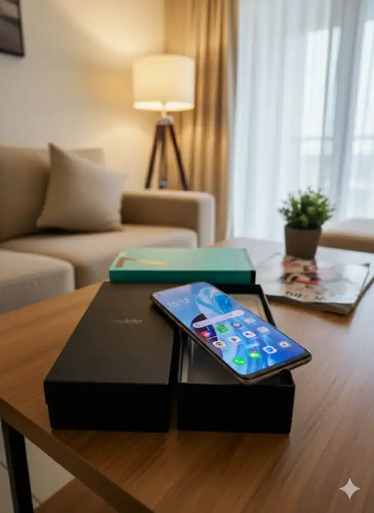 Oppo Reno 7 4g 8/256 Fullset Murmer