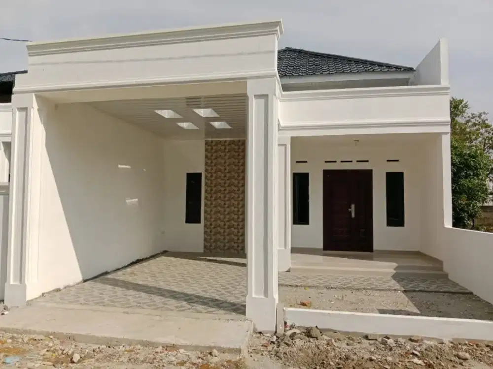 RUMAH CLASSIC MODERN DOUBLE DINDING BUNGA ESTER