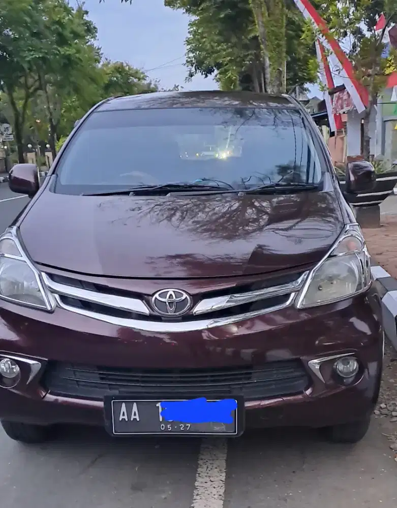 Toyota Avanza  tipe G 2012