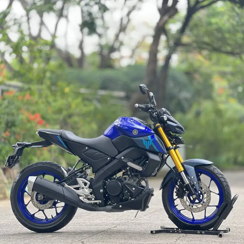 YAMAHA MT15 BIRU 2023 KM 6K PAJAK PANJANG SIAP GAS